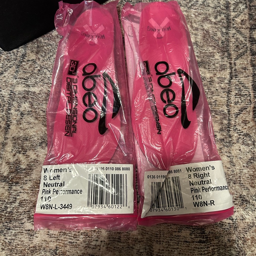 NWOT Abeo 3D3 Orthotic